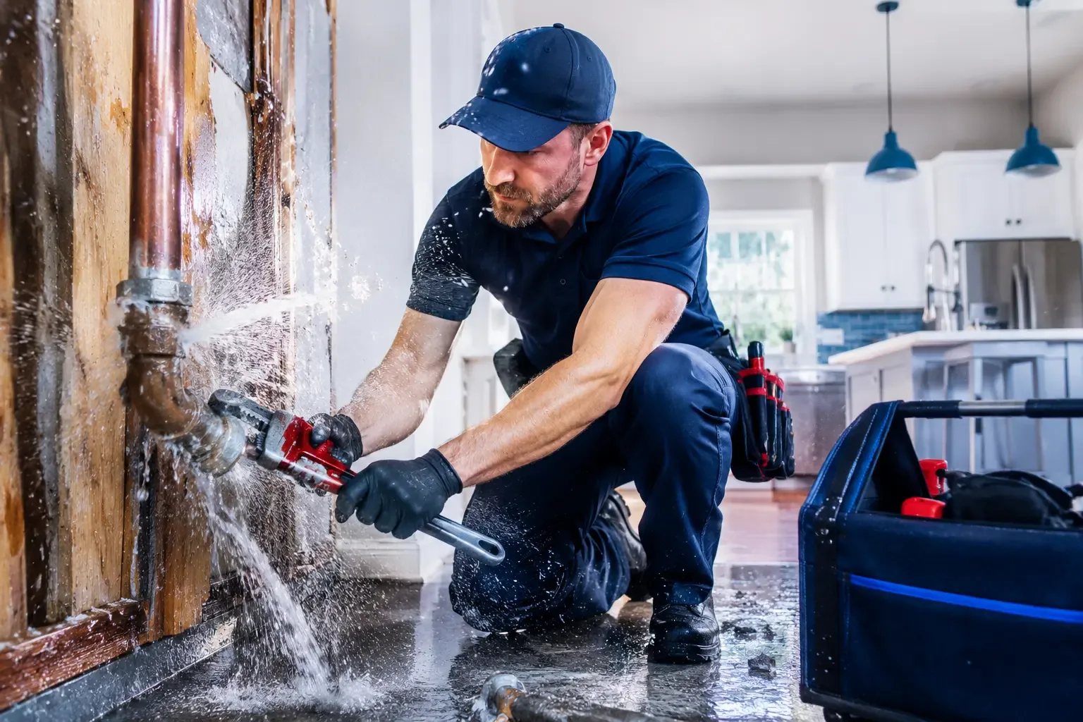 Local emergency pipe repair professionals in Young America, IN